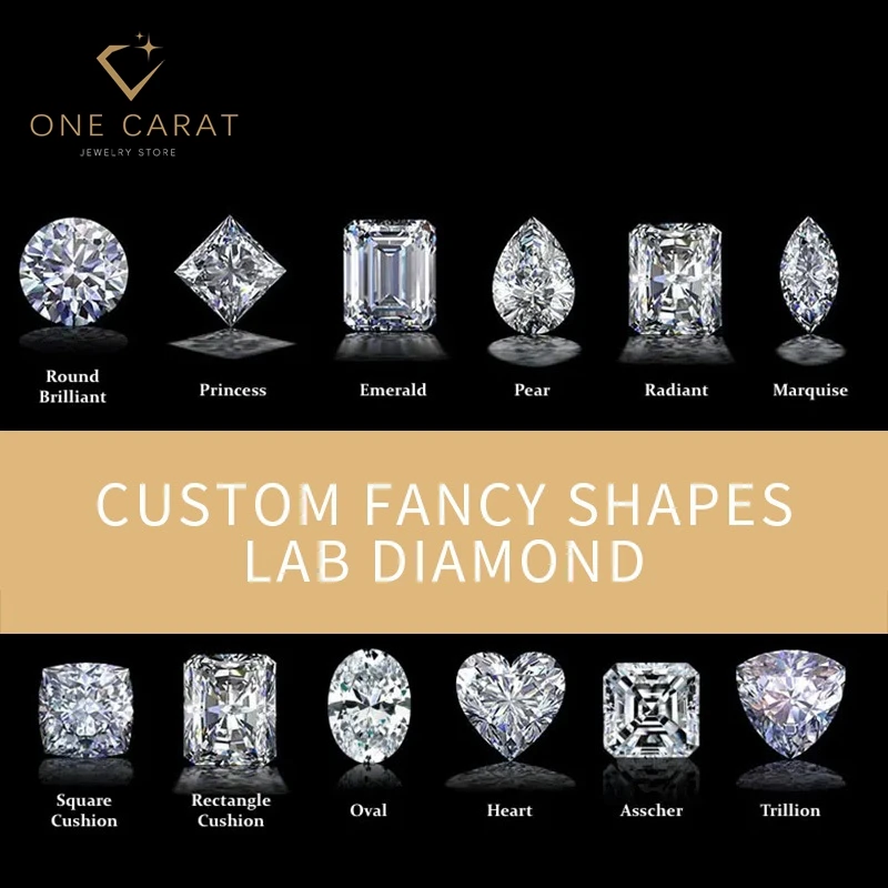 Lab Created VVS VS1 0.01CT 0.005CT 0.1CT HPHT CVD Synthetic IGI GIA Certified Lab Grown Diamond Price per Carat