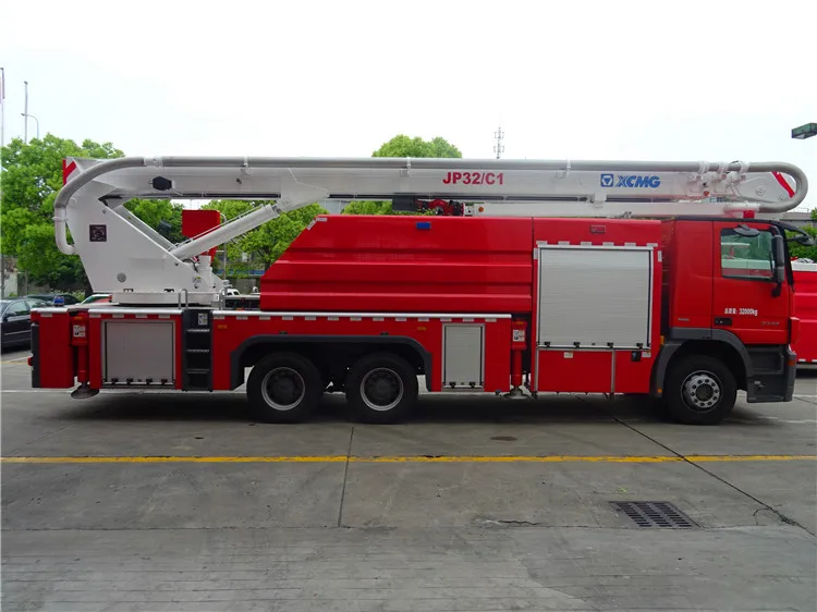 XCMG Official JP32C1 water tower fire fighting truck price for sale