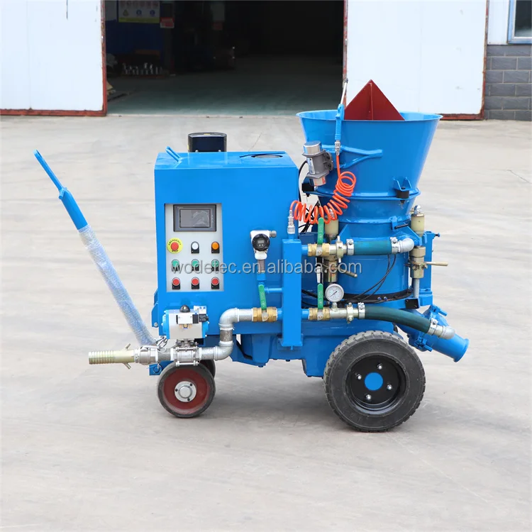Small 3m3/h China refractory dry castable gunning machine refractory spraying machine for sale
