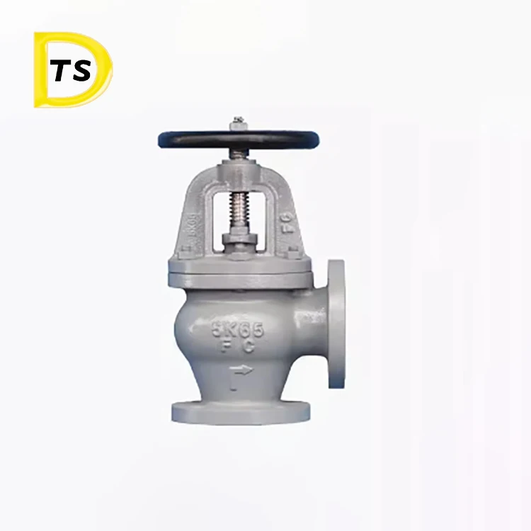Angle Globe Valve JIS  F7306 5K and F7354 5K Cast Iron Marine Valve Globe Valve