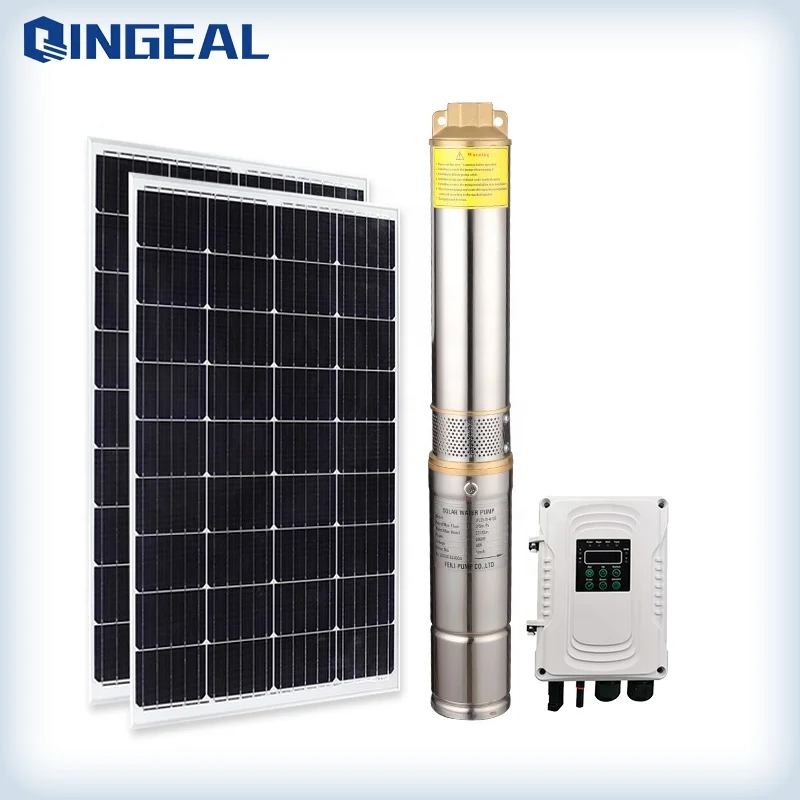 0.75HP 48V industrial solar powered water pumps controller pompe solaire high efficiency drive  solar water pump for agriculture