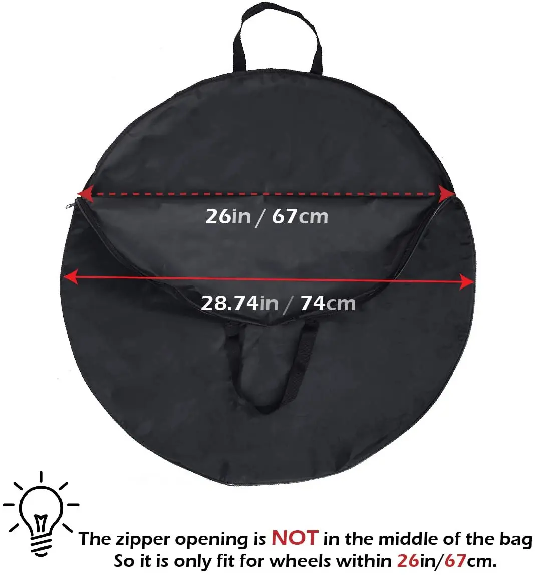 Large Custom Logo Waterproof Bike Accessories Packing Carrier Travel  Wheel Up Bicycle Bag