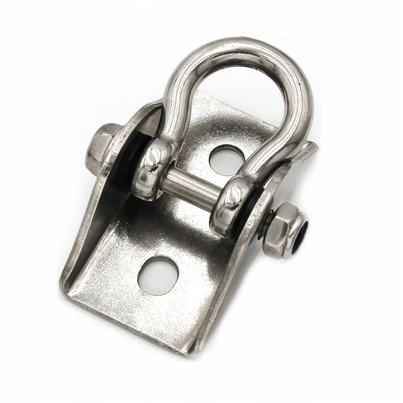 Wholesale 30mm Stainless Steel 316 Spring Snap Fending Hook Attach Rope Boat Sail Tug Ship Coat Marine Hardware Fender Hook