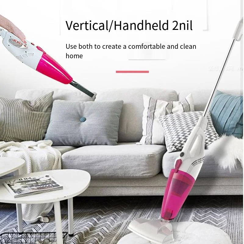 Portable 2-in-1 handheld vertical wired vacuum cleaner with high suction power for household vacuum cleaners