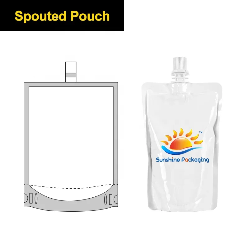 Spout Packaging Pouches Bags Customization