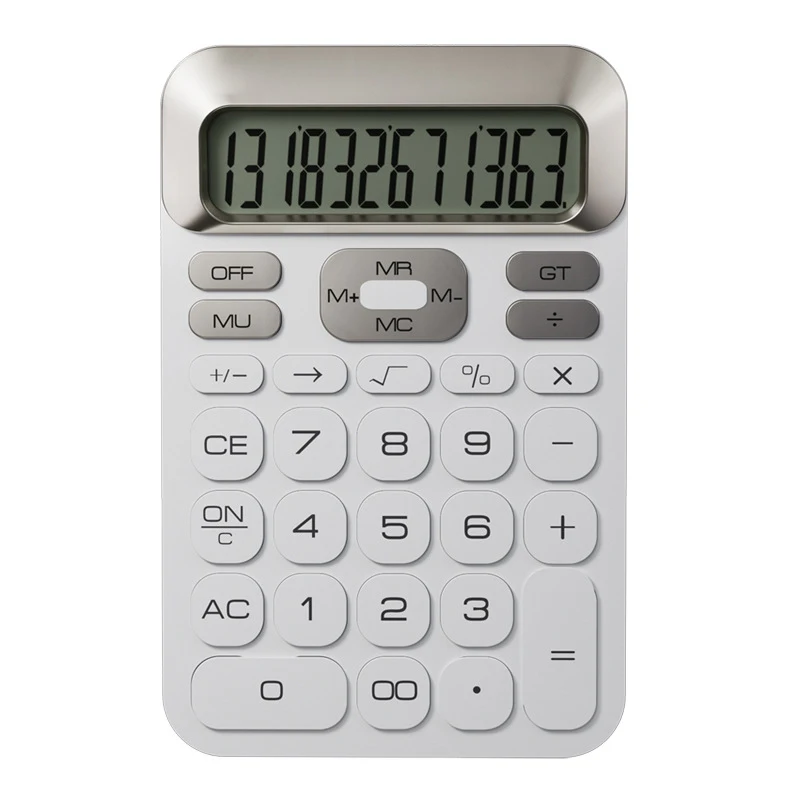 Standard Calculator 12 Digit,Desktop Large Display and Buttons,Calculator with Large LCD Display,Lightweight fashion