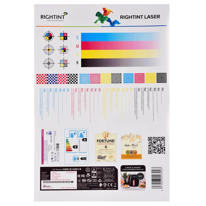Wholesale A3 A4 Size Premium Self Adhesive Laser Sticker Paper For Laser Printer