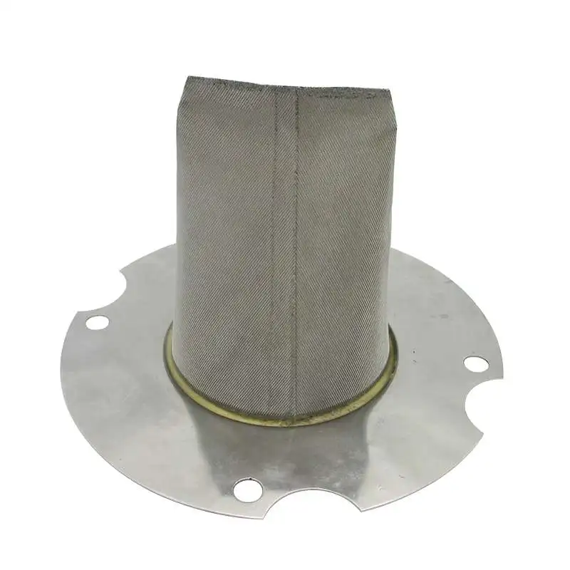stinless steel 1 inch cone type filter screen tube stand Witches Hat Temporary Filter Basket