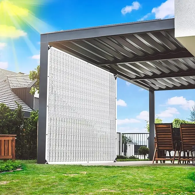 Aluminum Shade Cloth UV Greenhouse Inside Shading Net