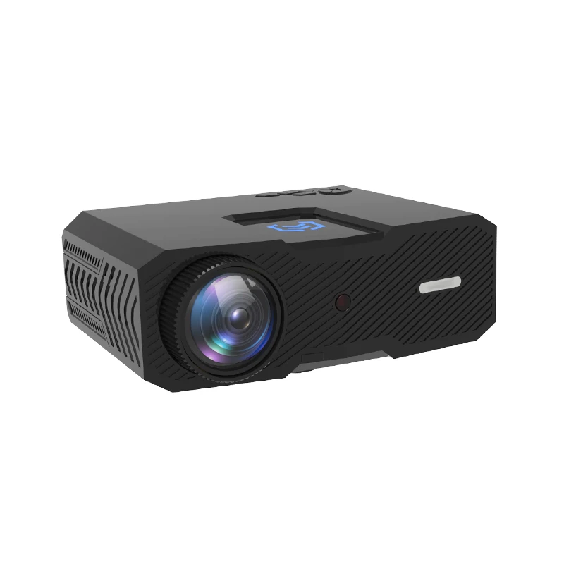 
2020 latest 3D 4K projector 1080p DLP smartphone Android Mini led WiFi projector mirror business light speaker focus 