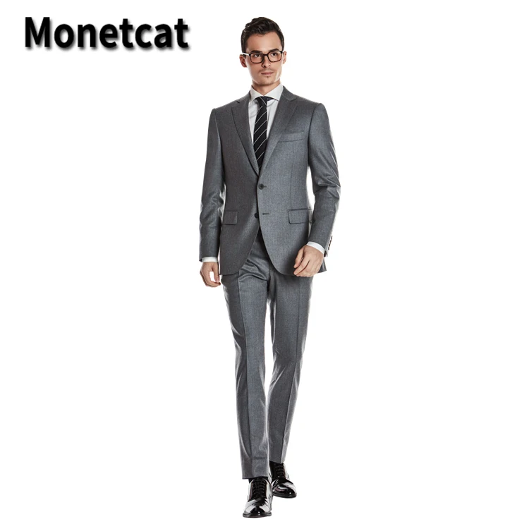 Alephan Custom suits italian Mens Slim Fit Blazer Set Men Business Jacket Pants Vest Classic Men Suit 3 Pieces Arket Blazer