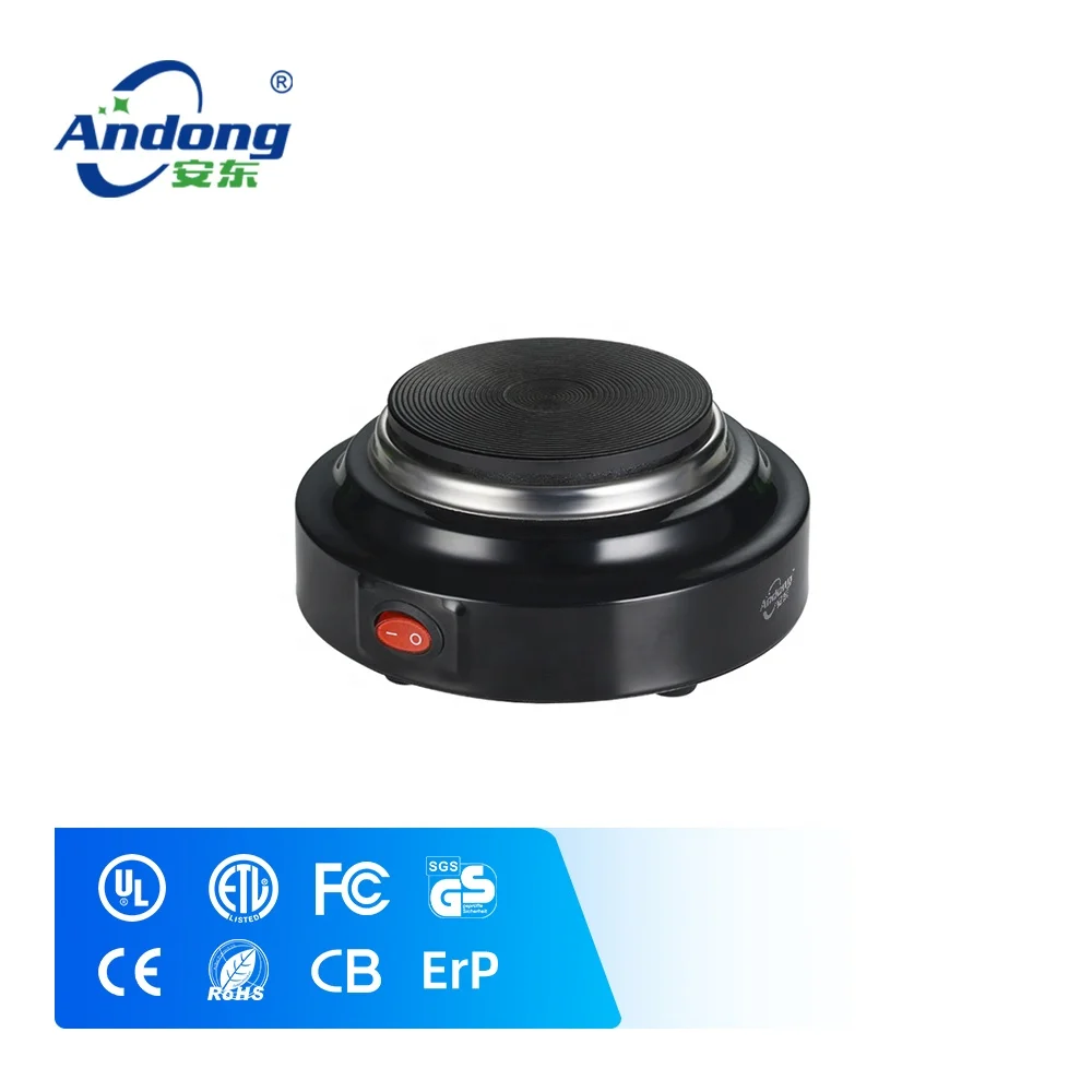 Andong 120v small electric stove 500w mini electric hot plate