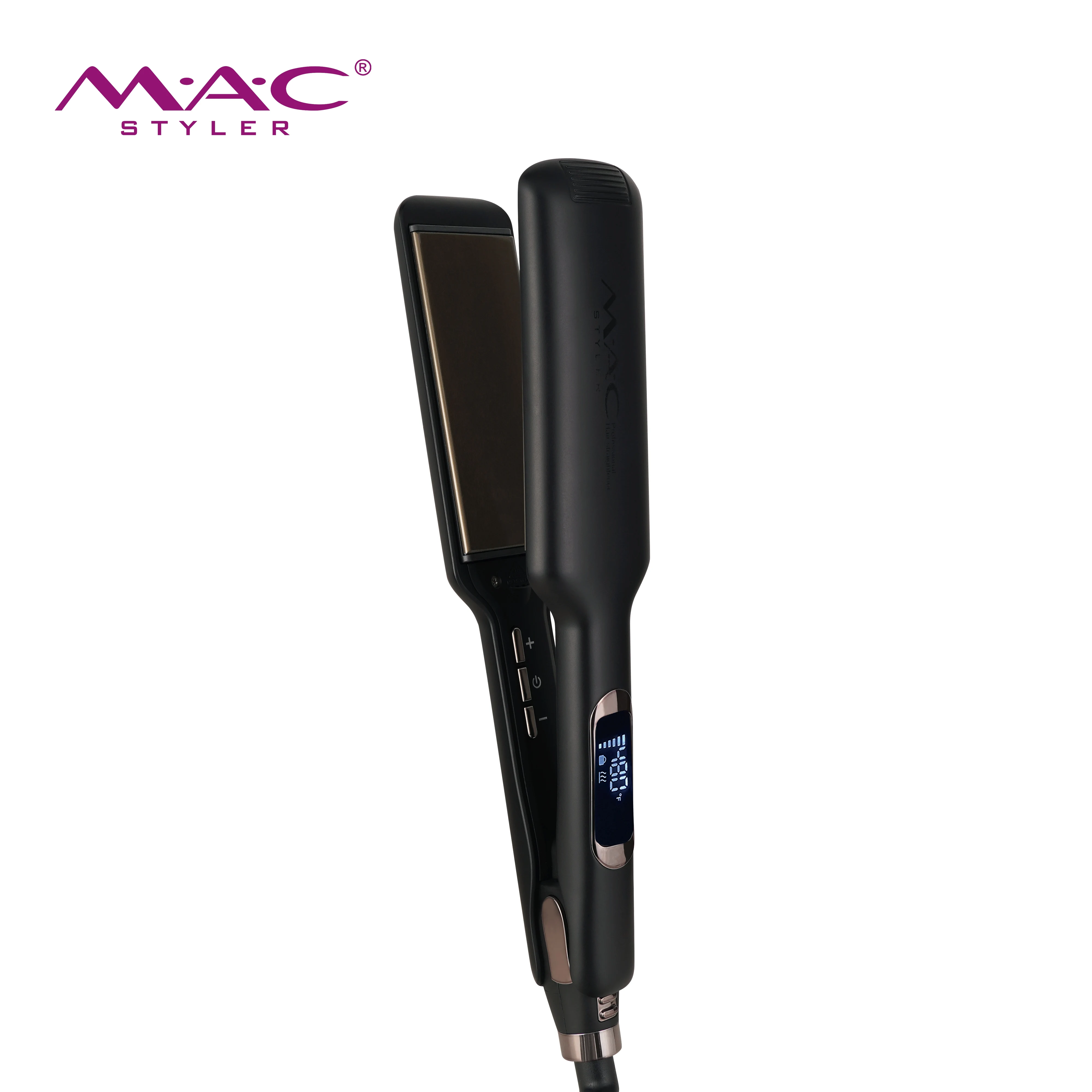 Planchas De Cabello Profesional Salon Tools Styler Professional 480 Degrees Hair Straightener Wide Plate Titanium Flat Iron