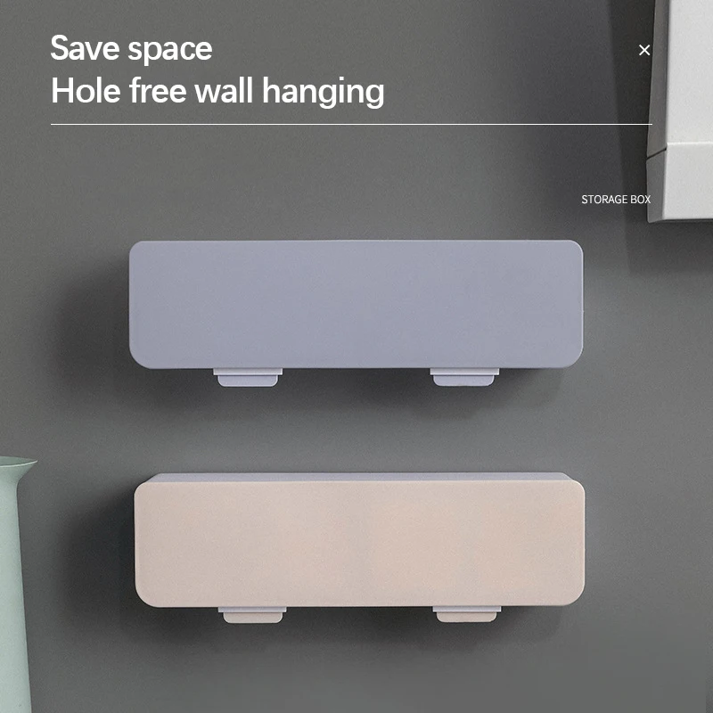 Wholesale Kitchen Product Plastic Wall Mounted Condiment Storage Jars Racks Set 4 Grids Seasoning Box Spice Container With Spoon