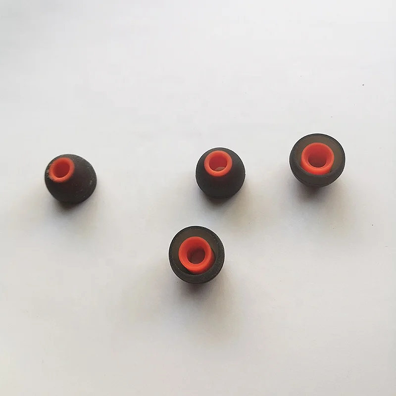 China manufacturers double color silicone earpads sleeve