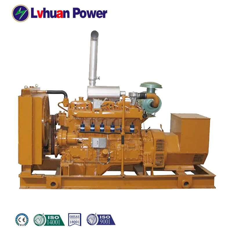 mathen gas generator engine power 200 kw biogas generator set