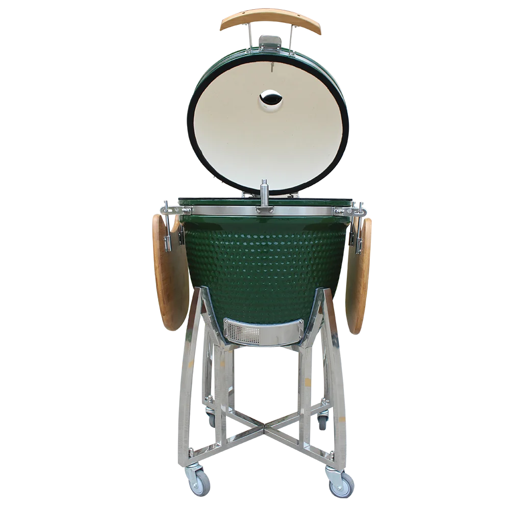 Auplex High Quality Kamado 21 inch Charcoal Kamado Grill Ceramic BBQ Kamado Grill