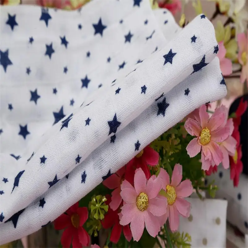 Factory Customized Logo Soft 100% Organic Cotton Cloth Printed Muslin Blankets Muslin Baby Towel