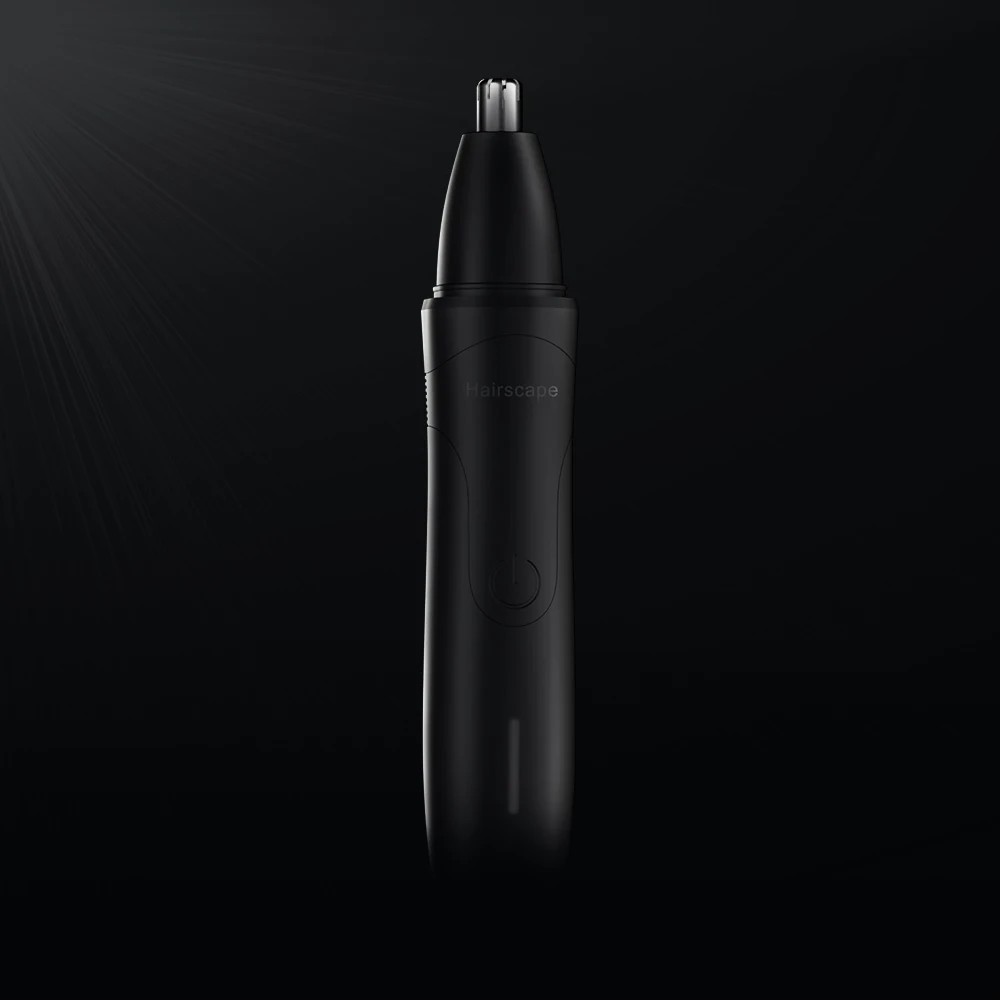 Wireless Rechargeable Waterproof Skinsafe Painless Electric Ear Face Eyebrow Nose Hair Removal Trimmer For Men