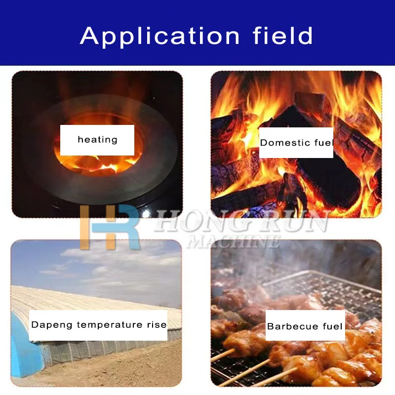 corn cob olive pomace waste paper charcoal burning tobacco biomass grass rice husk straw cotton stalks sawdust briquette machine