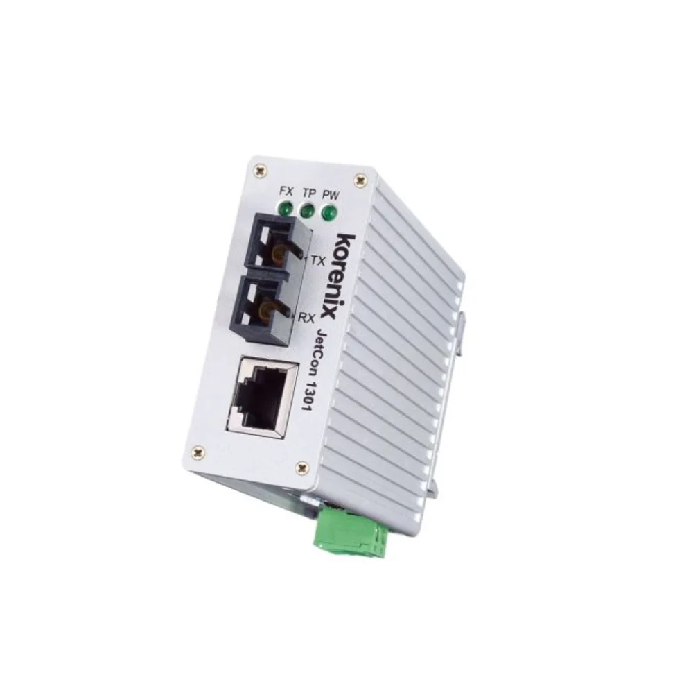 Korenix JetCon 1301 Slim-Size быстрый Ethernet-преобразователь для