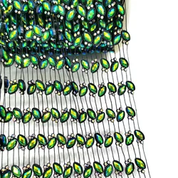 S137 Новое поступление, прозрачная сетчатая ткань, отделка стразами, Алмазная сетка, отделка стразами для изготовления ювелирных изделий