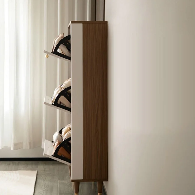 Wholesale Shoe Cabinet Stainless Steel Flip Rack Single Double Three Layer Shoe Rack Flip Rack Hardware