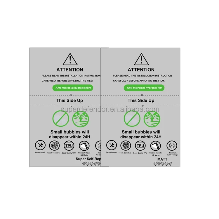 New Listing Tpu Hydrogel Film Sheet HD Repair Screen Protector Film For Cutting Machine