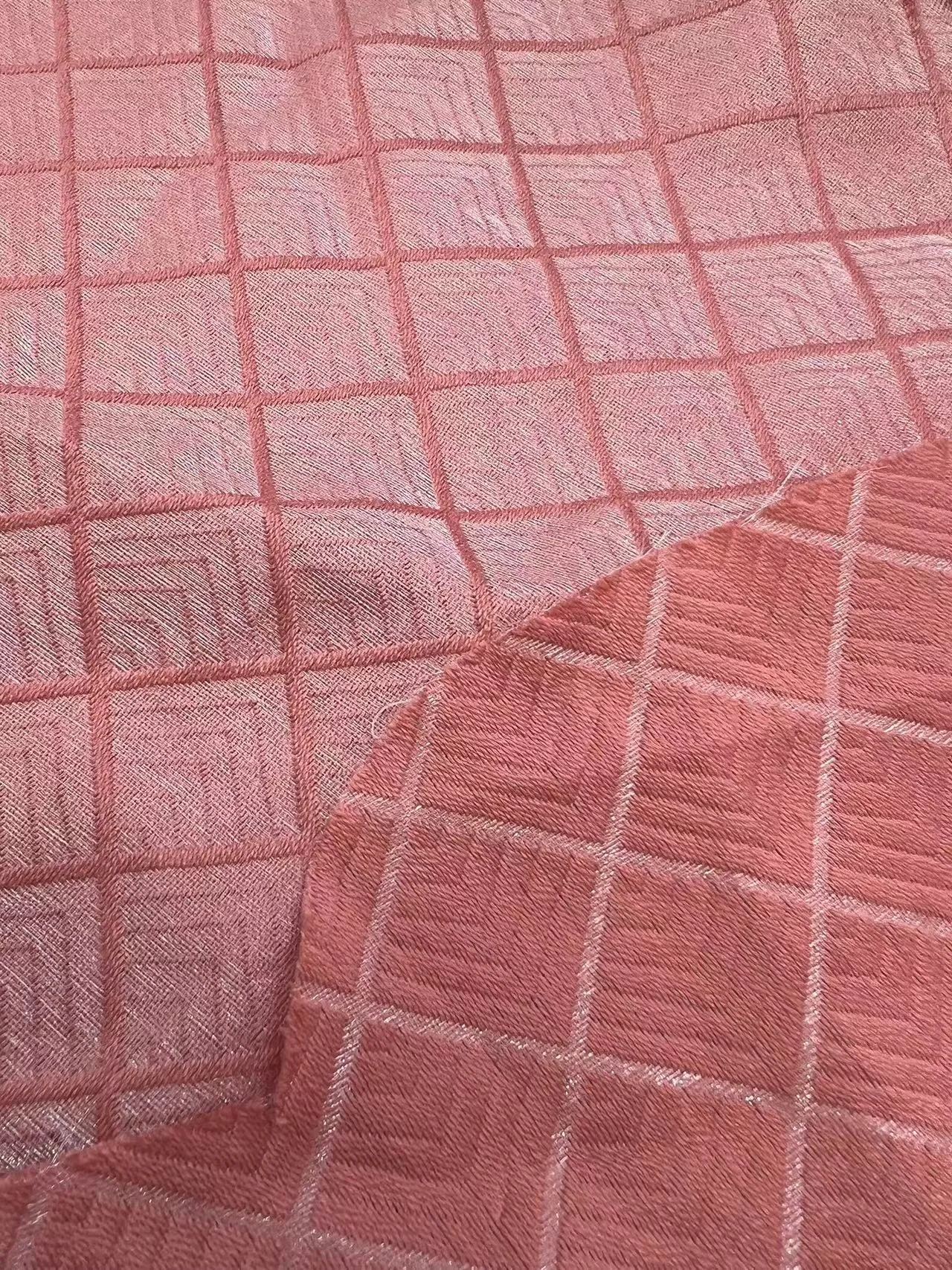 Shiny Jacquard Brocade fabric embroidery fabric for dress coat