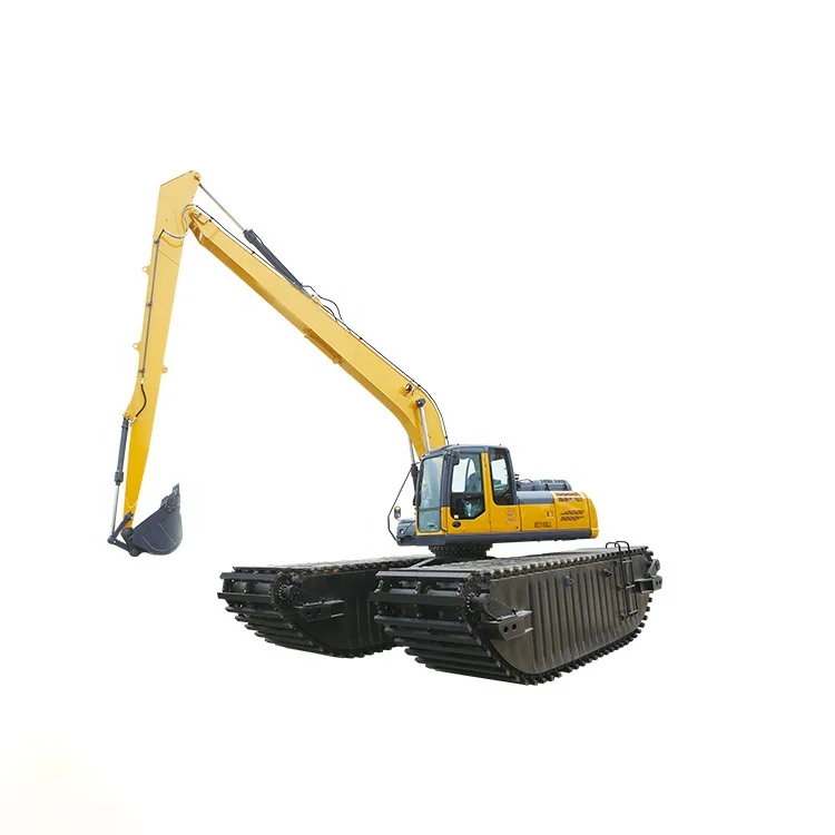 Chinese Amphibious Excavator 35 ton Boat Crawler Excavator XE215SLL with Japanese Engine