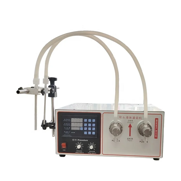 Semi Automatic Horizontal Magnetic Pump Honey Cooking Coconut Oil Liquid Filling Machinery