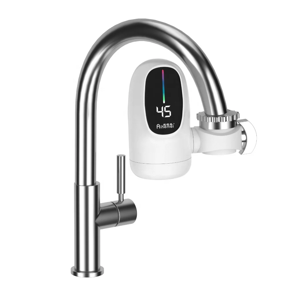 Hot Selling 3s Instant Tankless 3200w Hot Water Heater Fast Heating Tap Electric Water Faucets Best Electric Water Tap Kitchen