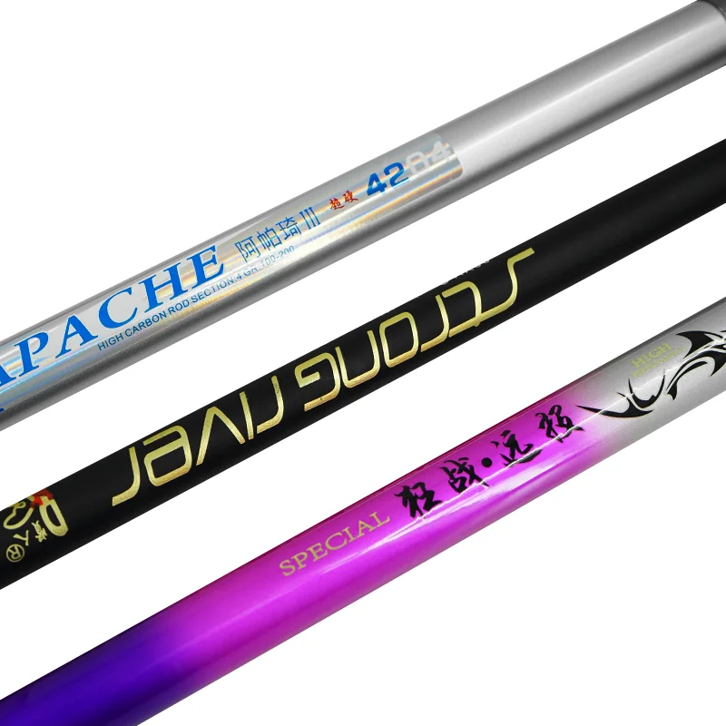 Carbon Super Hard Long Shot Fishing Rod Large Object Rod Telescopic Fishing Rod
