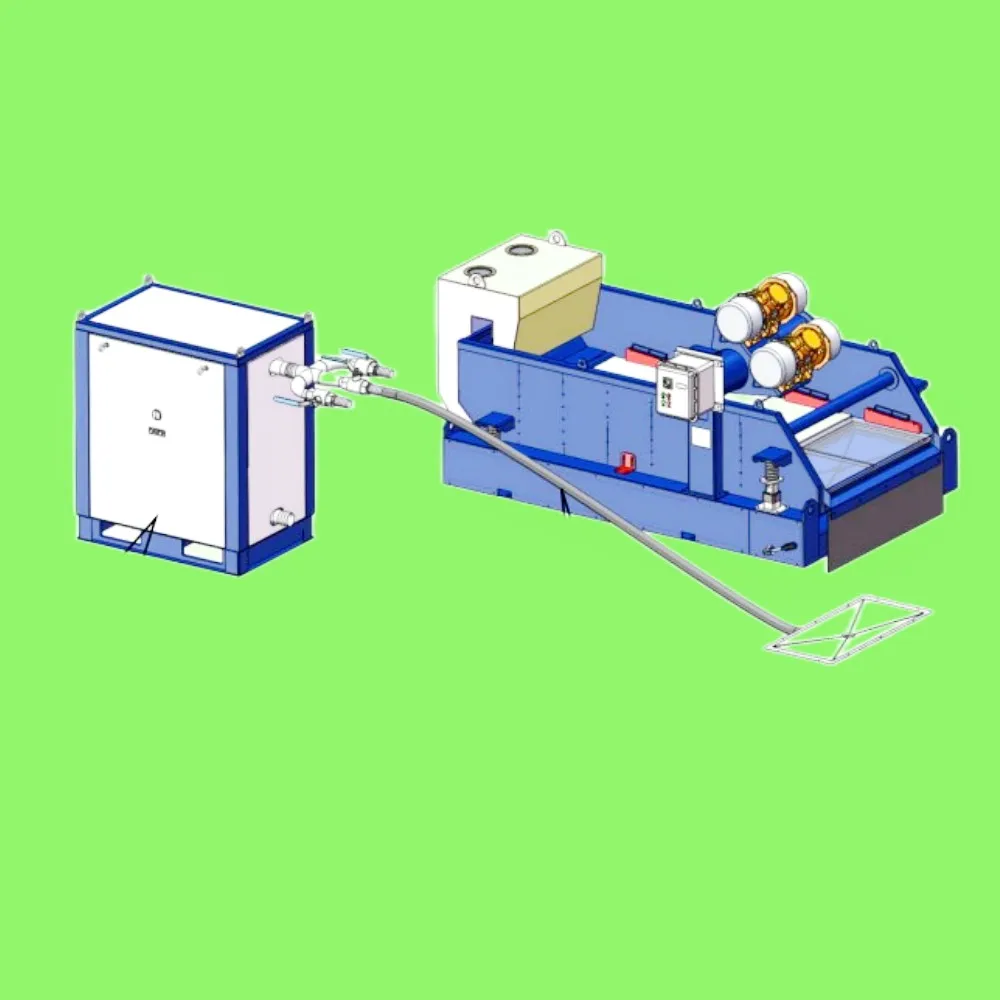 2022 new design Vacuum Suction Shale Shaker  Recovering fluid & Reducing solid waste equipment for the solid control system