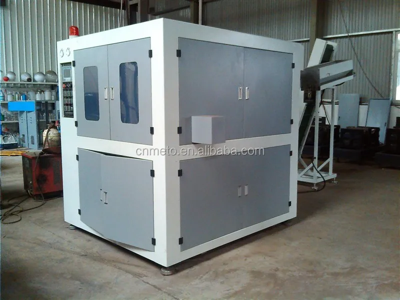 2 Cavity 500ML hand feeding Automatic Preform Blow Molding Mould Processing Blower Plastic PET Bottle Blowing Making Machine