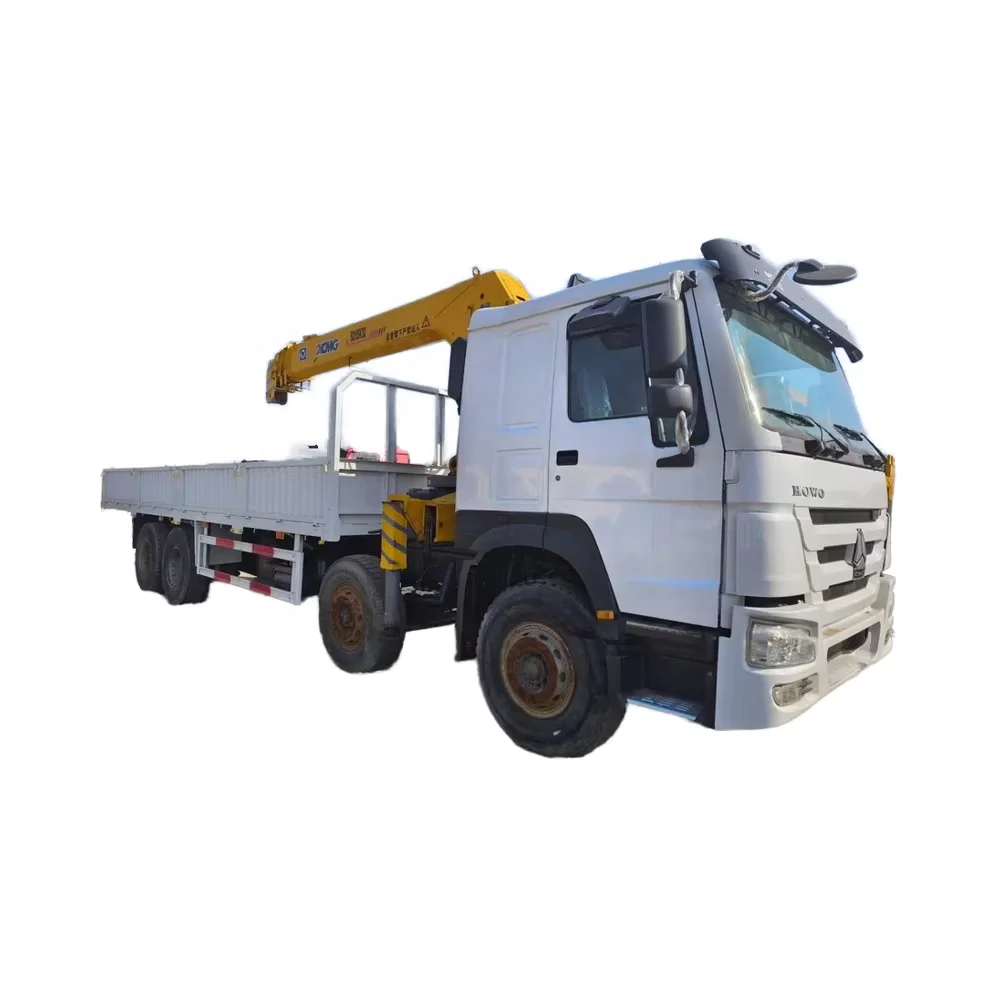 SINOTRUK HOWO 4x4 4x2 Truck crane 10 Ton Crane Hot Sales with SINOTRUCK Engine Cummins engine  for good price