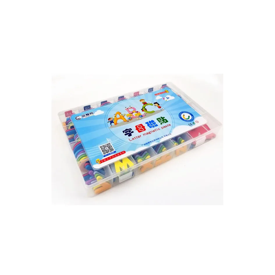 EVA foam letters and numbers with writing board Fridge Magnet toys set for kids Magnetic Arabic Alphabet