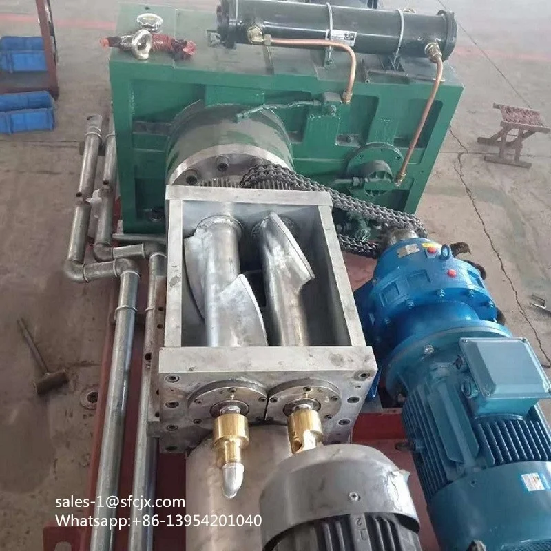 2019 Double-rotor Rubber Extruder Machine With CE