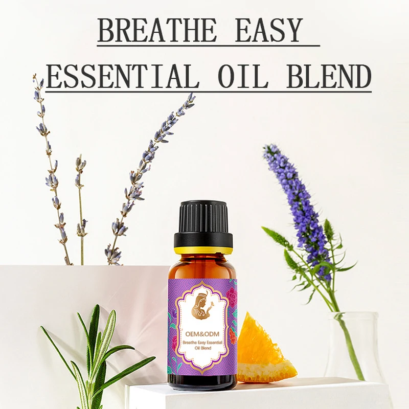 Private Label Breathe Easy Essential Oil Breathing Stick Refreshing Oil for Driving Nose Aspiration to Revitalize Mind