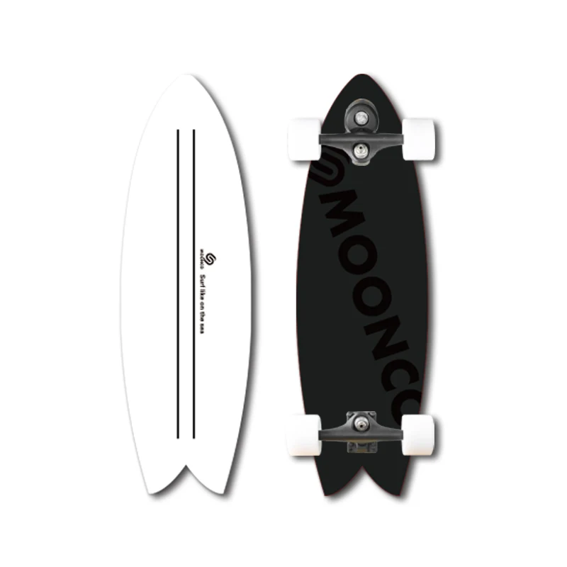 Canadian Maple Green Color Cruiser Surfskate Slide Surf Skate Board Deck Surf 32 with Low Price