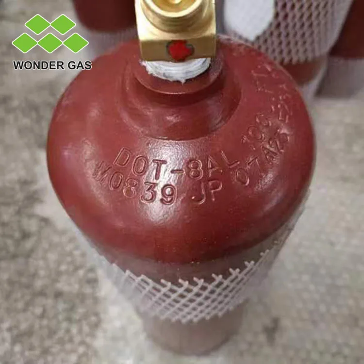 High Quality Welding Use Acetylene C2H2 Gas Cylinder Price DOT-8AL MC10 Standard
