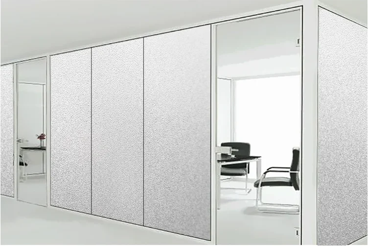 factory Wholesale Office and home privacy Static Glass Decorative Films 44.5X200cm PVC window sticker Frosted static film