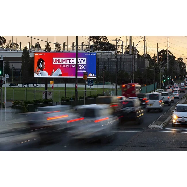 Foxgolden P10 Smd  Full Color Led Display  Outdoor Waterproof Fixed Installation