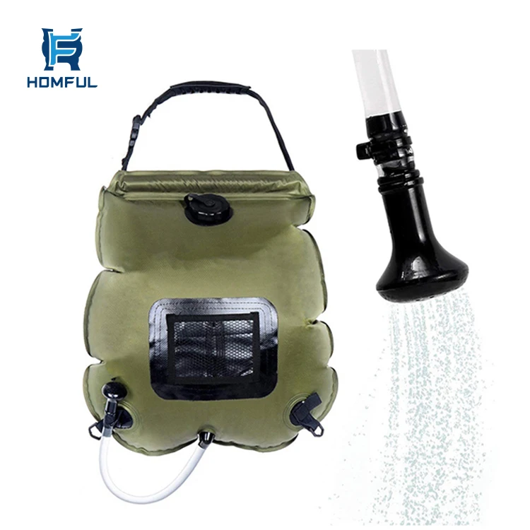 HOMFUL 20 л мгновенный нагрев кемпинг Солнечный Душ воды ПВХ мешок для Открытый пляж плавание