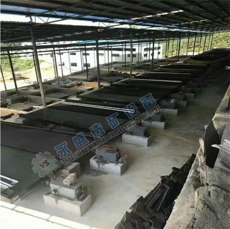 China Gold Mining Equipment Mineral specific Gravity Aluminum Copper Separator processing Table Stirring Table Mining Machinery