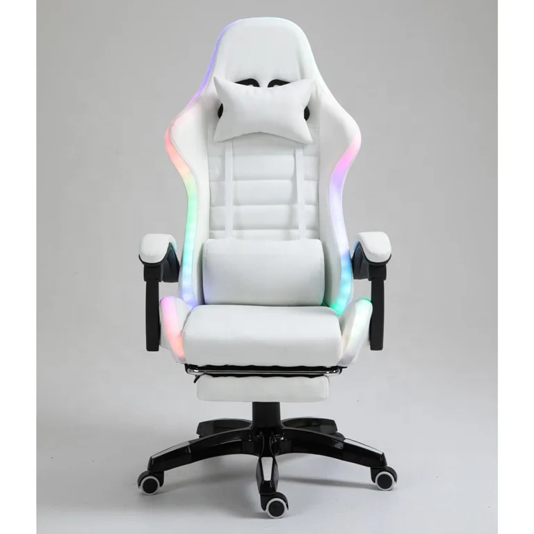 Игровое кресло из искусственной кожи