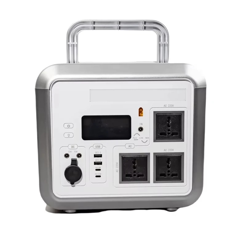 Portable Power Station 2200w Ups 1600w Fast Recharging Lithium Battery Support 650w Solar Panels Input