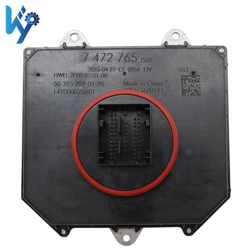 KY New for BM-W 7472765 63117472765 Full LED Headlight Brain 7464385 63117464385 Ballast Module 8491414 63118491414