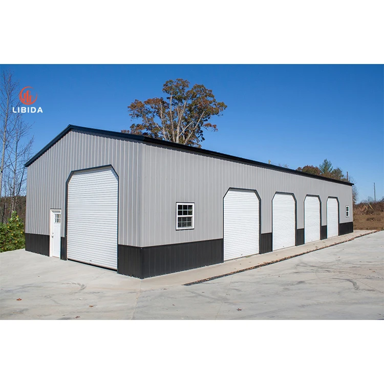 Prefabricated Steel Warehouse / Workshop / Hangar / Hall Steel Structure Price