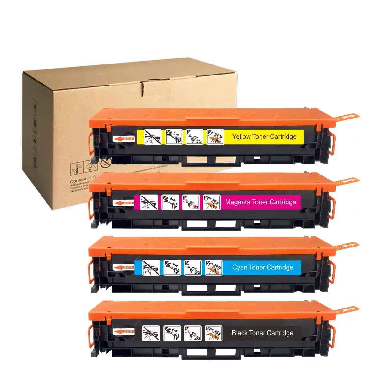 Ten-print Заводская розетка 206X W2110X W2111X W2112X W2113X тонер-картридж для HP M255 M282 M283